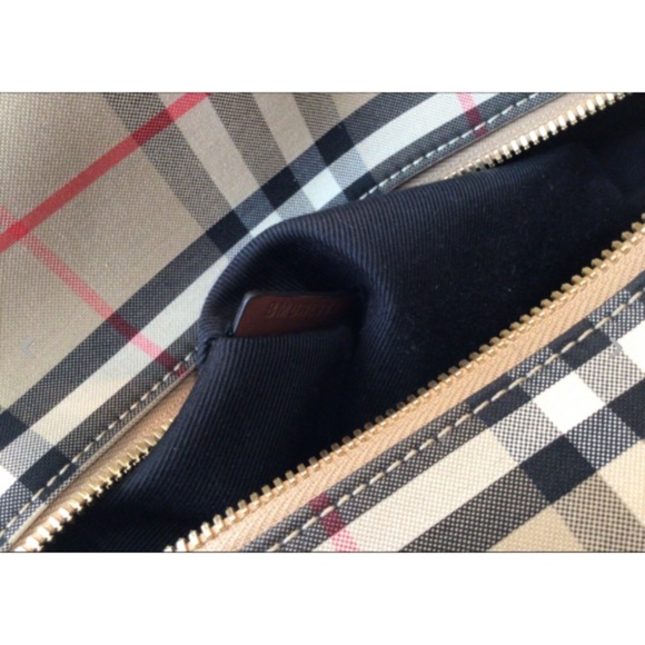 BURBERRY LONDON VINTAGE CHECK CUBED SHOULDERBAG - Picture 9 of 11